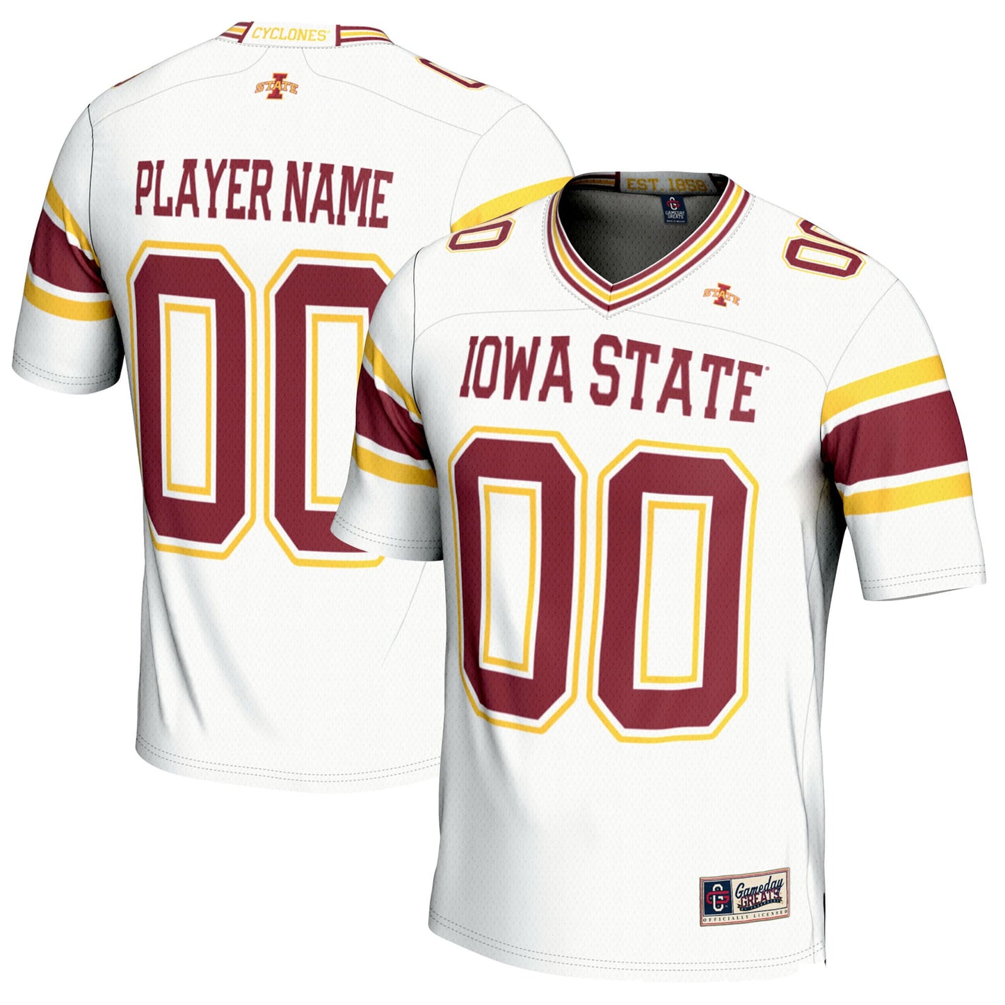 Iowa State Cyclones GameDay Greats Youth NIL Pick-A-Player Football Jersey - Cardinal