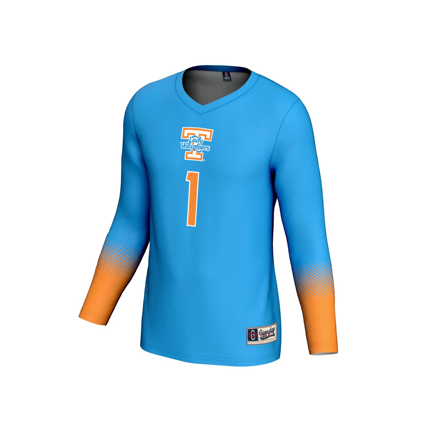 Tennessee Volunteers GameDay Greats Unisex Lightweight Volleyball Fashion Jersey - Orange
