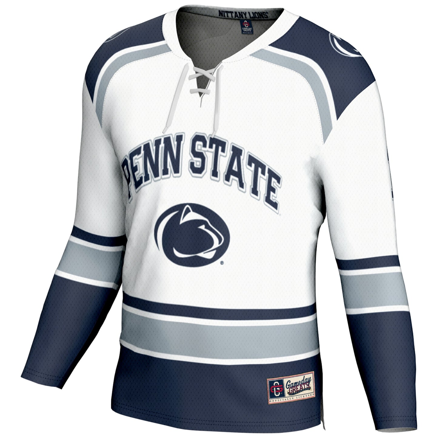 #1 Penn State Nittany Lions GameDay Greats Youth Hockey Jersey - Navy