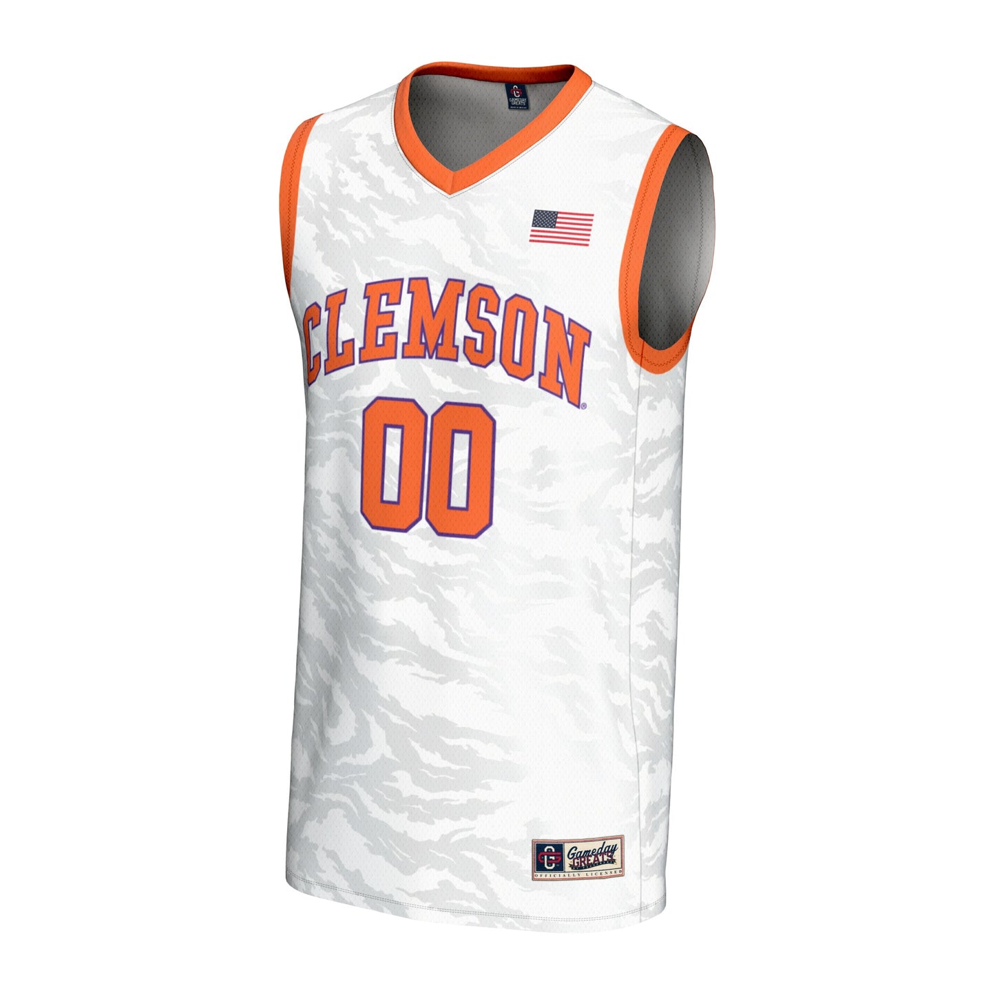 Clemson Tigers GameDay Greats Unisex NIL Pick-A-Player Men's Basketball Lightweight Jersey - Orange