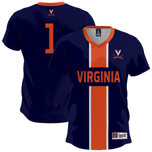Virginia Cavaliers GameDay Greats Youth Lightweight Soccer Fashion Jersey - Navy