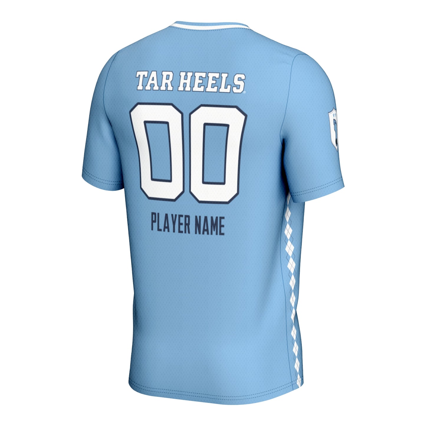 North Carolina Tar Heels GameDay Greats Youth NIL Pick-A-Player Lightweight Men's Soccer Jersey - Carolina Blue