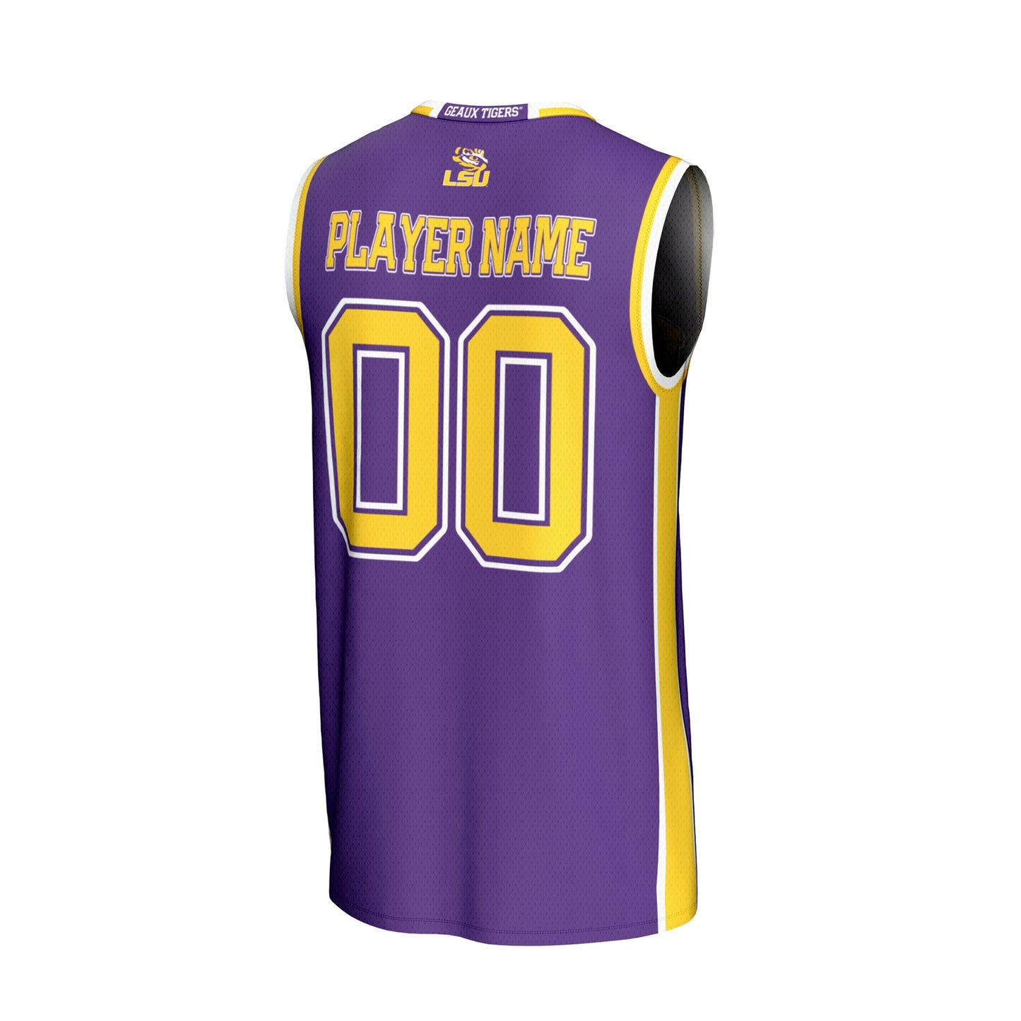 LSU Tigers GameDay Greats Unisex NIL Pick-A-Player Lightweight Collegiate Women's Basketball Fashion Jersey - Purple