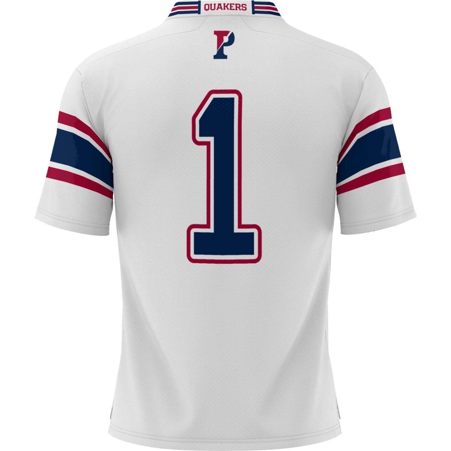 #1 Pennsylvania Quakers GameDay Greats Youth Football Jersey - White