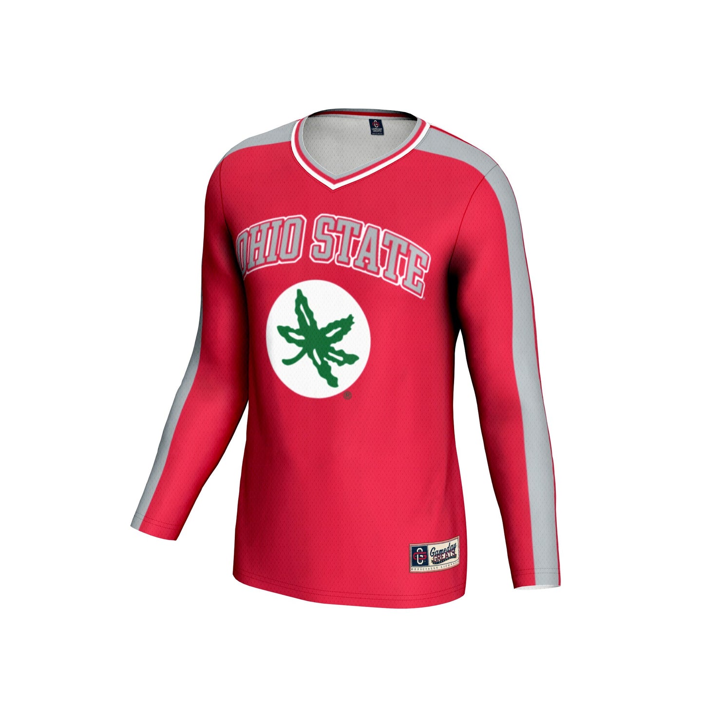 Ohio State Buckeyes GameDay Greats Unisex #1 Lightweight Volleyball Fashion Jersey - Scarlet