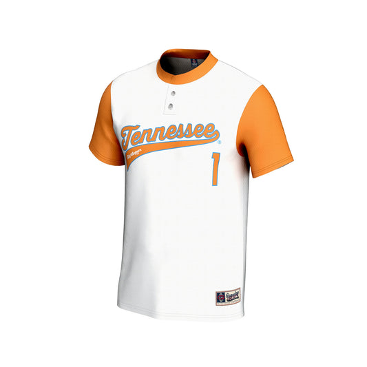 Tennessee Volunteers GameDay Greats Unisex Softball Fashion Jersey - White