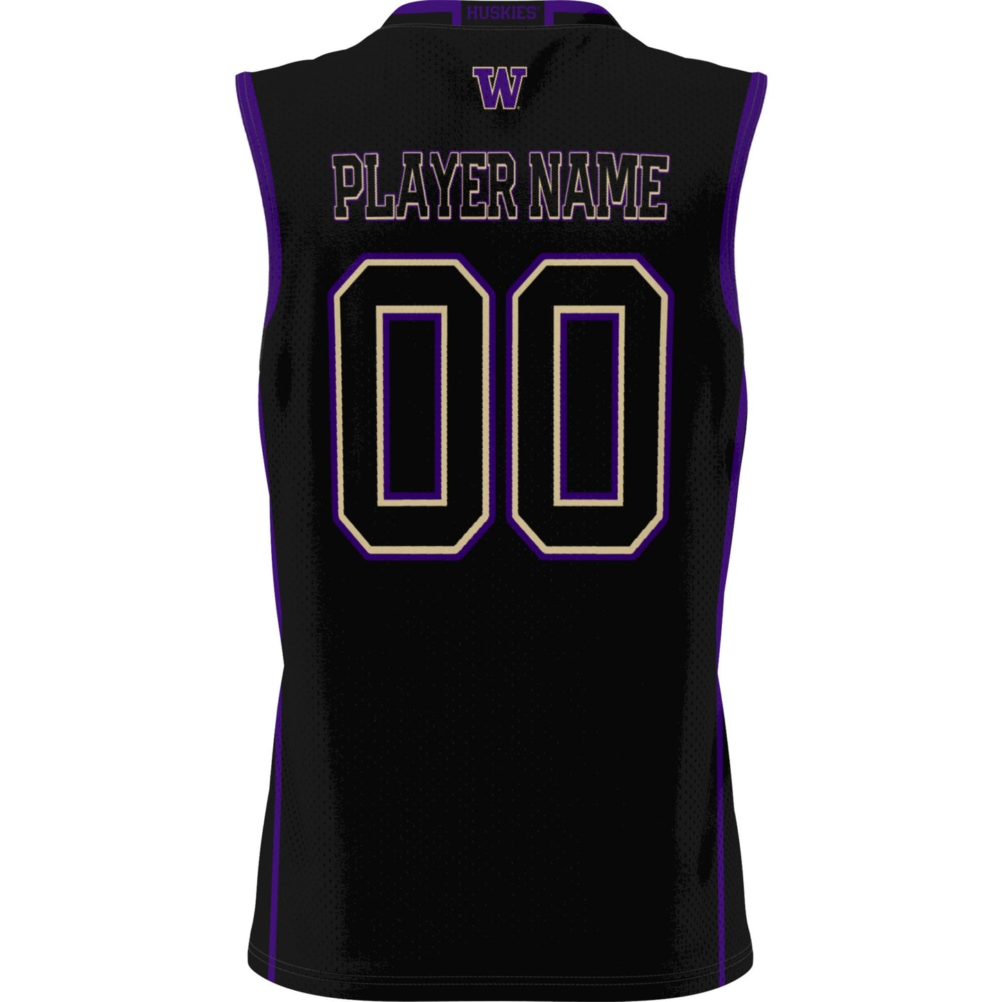 Washington Huskies GameDay Greats Youth NIL Pick-A-Player Lightweight Women's Basketball Jersey - White