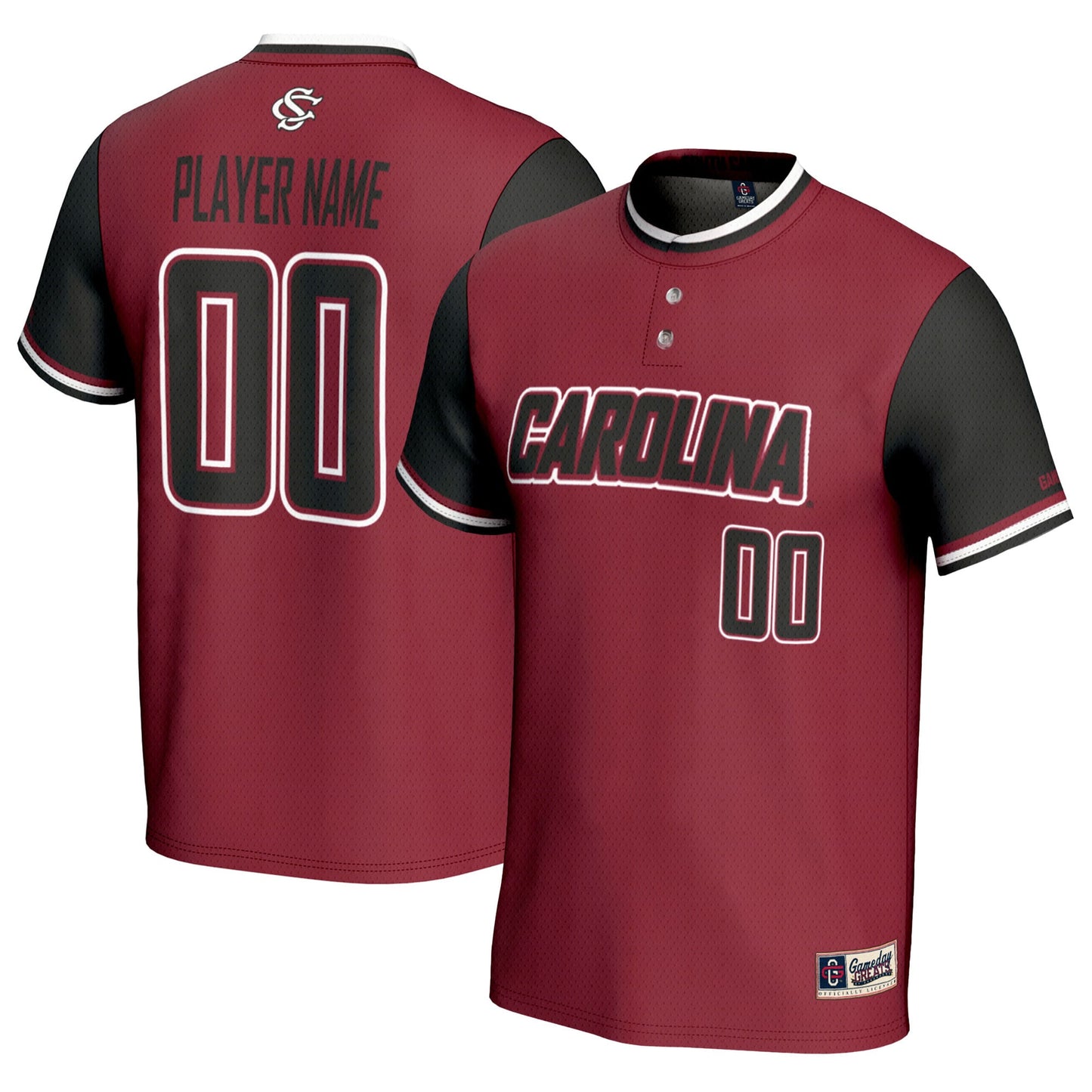 South Carolina Gamecocks GameDay Greats Youth NIL Pick-A-Player Lightweight Softball Jersey - White