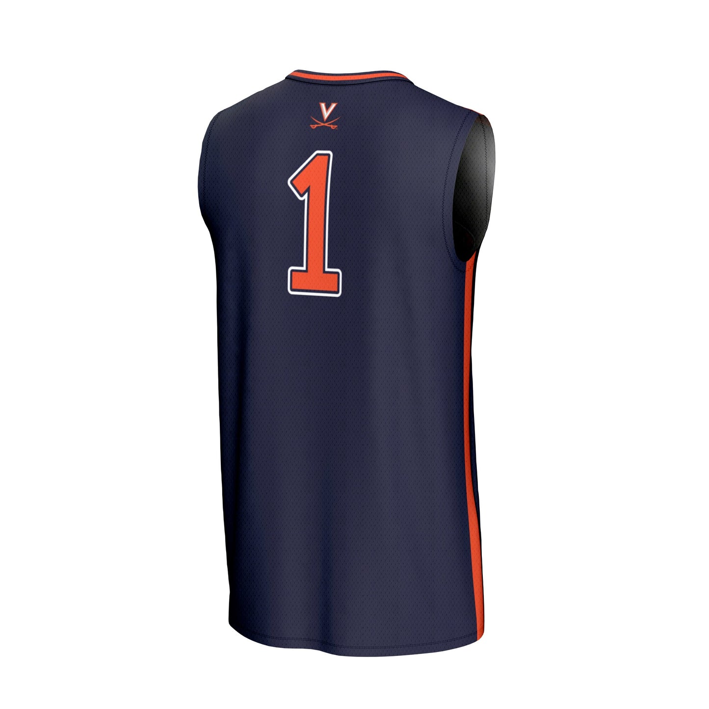 #1 Virginia Cavaliers GameDay Greats Unisex Lightweight Basketball Fashion Jersey - Navy