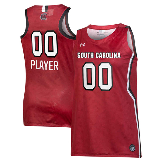 South Carolina Gamecocks Under Armour Women's Pick-A-Player NIL Women's Basketball Jersey - Garnet