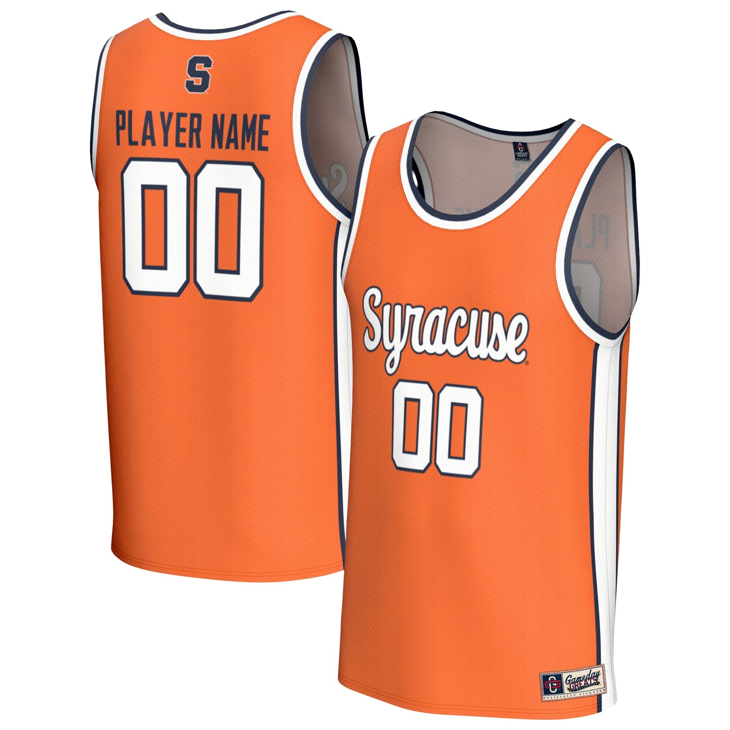 Syracuse Orange GameDay Greats Unisex NIL Pick-A-Player Men's Basketball Lightweight Jersey - Orange