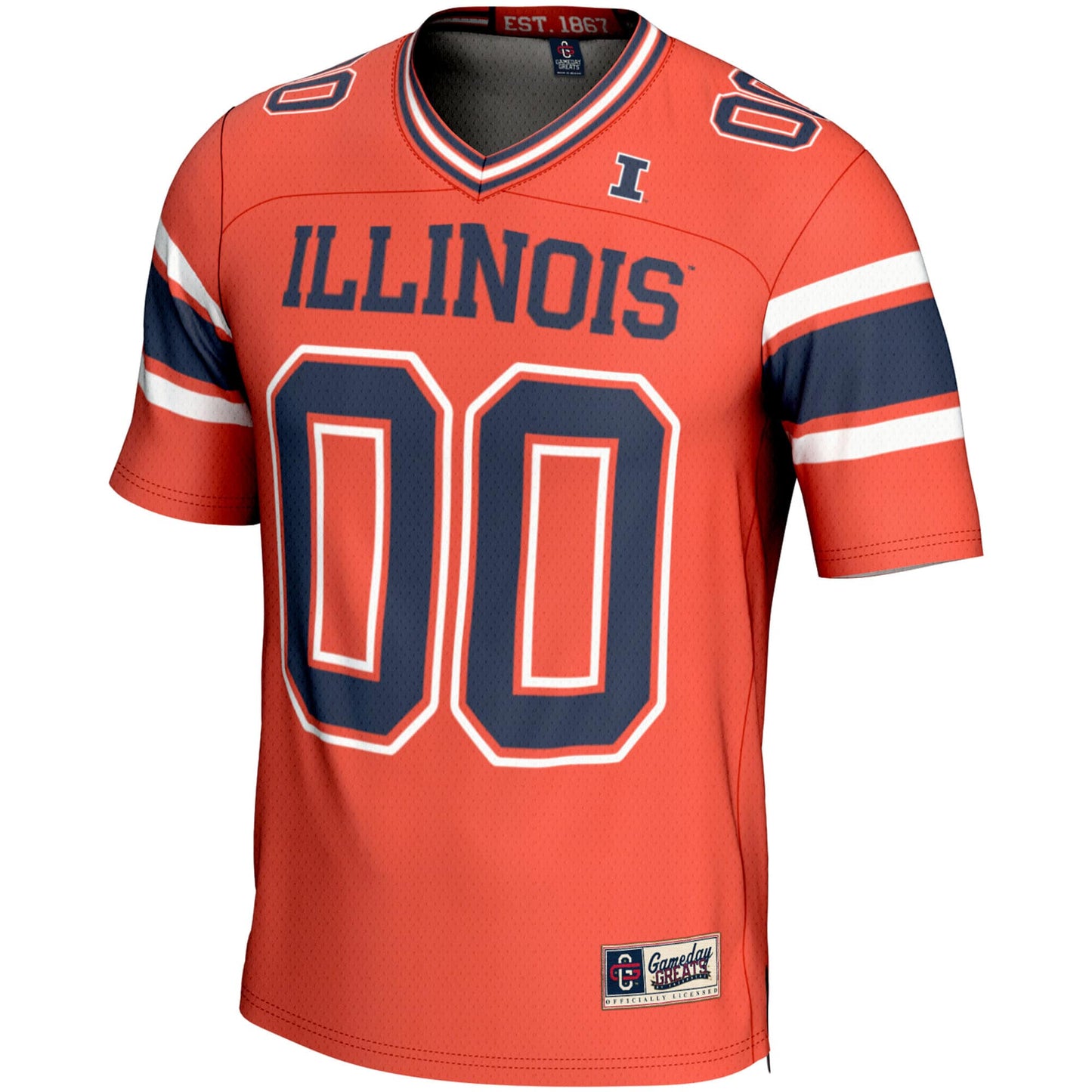 Illinois Fighting Illini GameDay Greats Youth NIL Pick-A-Player Football Jersey - Orange