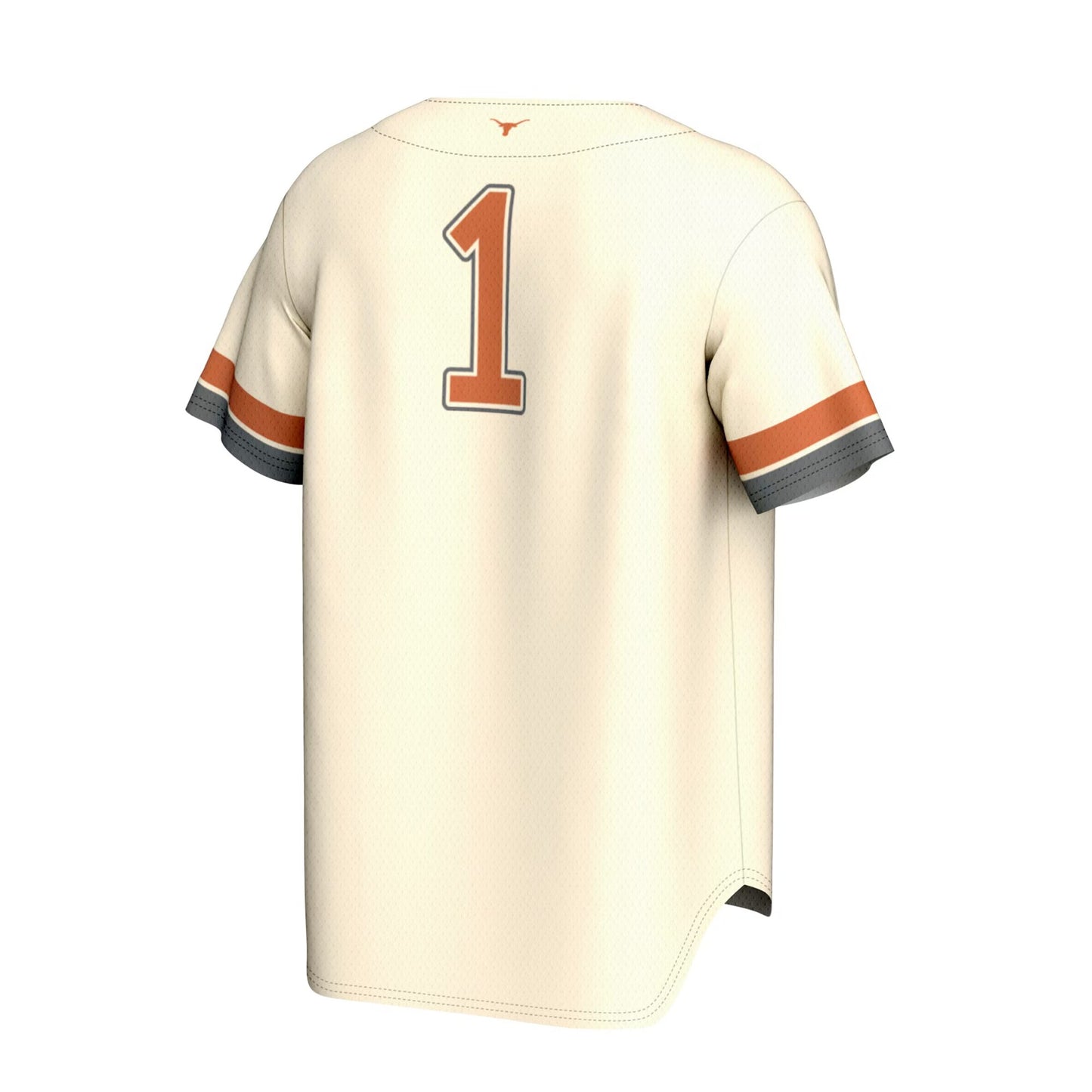 Texas Longhorns GameDay Greats Youth Lightweight Collegiate Baseball Fashion Jersey - Gray