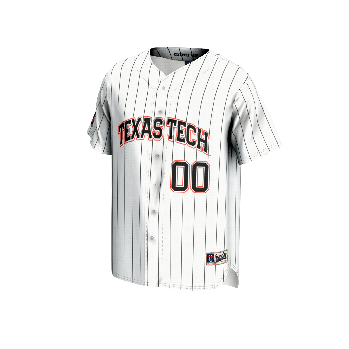 Texas Tech Red Raiders GameDay Greats Youth NIL Pick-A-Player Baseball Lightweight Jersey - Red