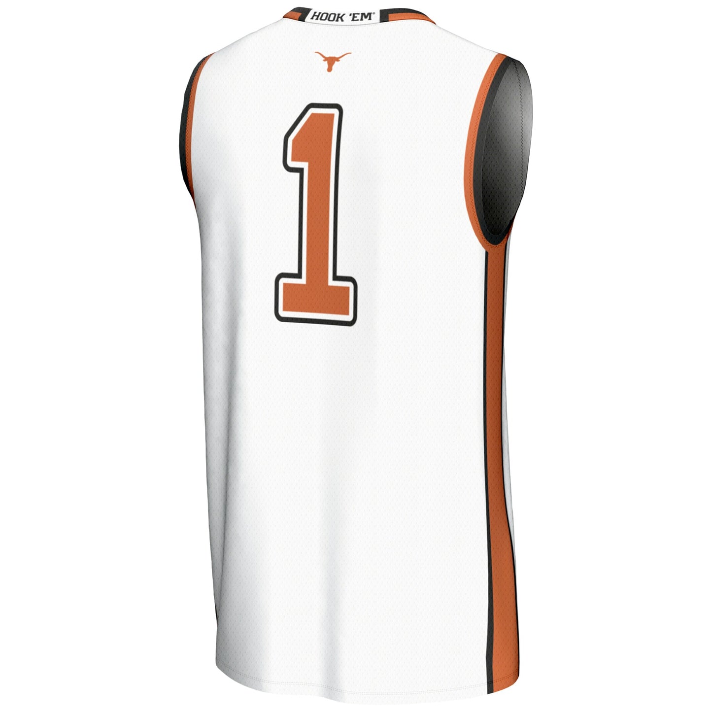 #1 Texas Longhorns GameDay Greats Youth Lightweight Replica Basketball Jersey - Black