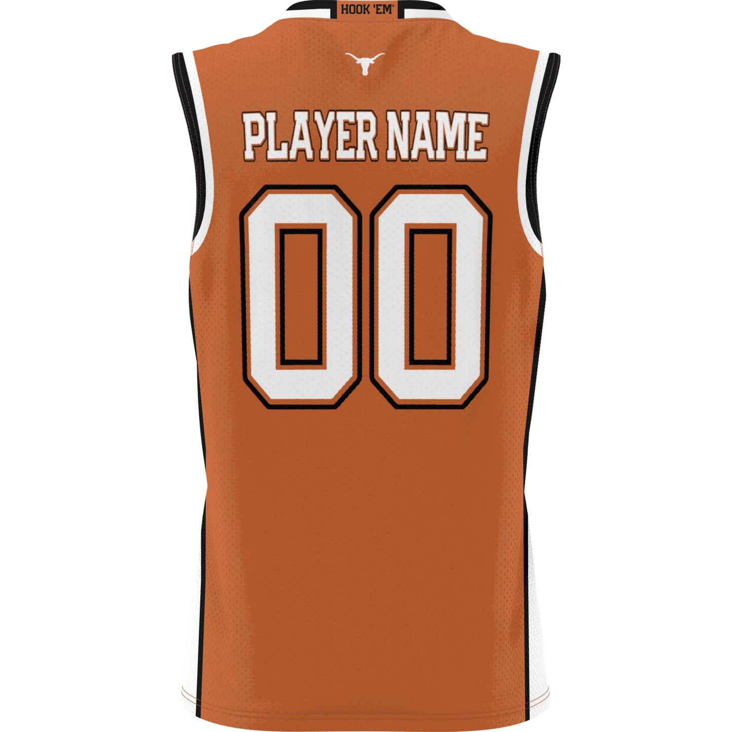 Texas Longhorns GameDay Greats Unisex  Lightweight NIL Pick-A-Player Women's Basketball Jersey - Black