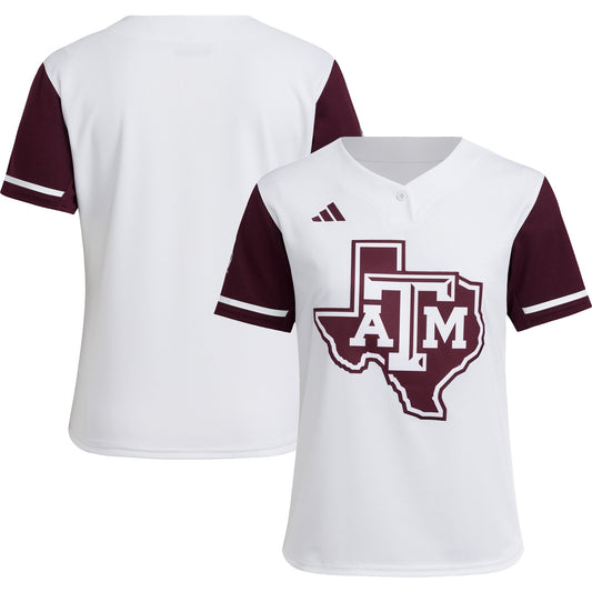 Texas A&M Aggies adidas Women's Replica Softball Jersey - Maroon