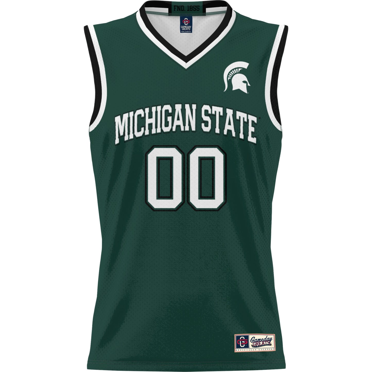 Michigan State Spartans GameDay Greats Unisex  Lightweight NIL Pick-A-Player Women's Basketball Jersey - White