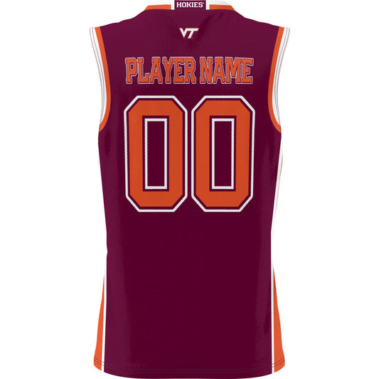Virginia Tech Hokies GameDay Greats Unisex  Lightweight NIL Pick-A-Player Women's Basketball Jersey - Maroon