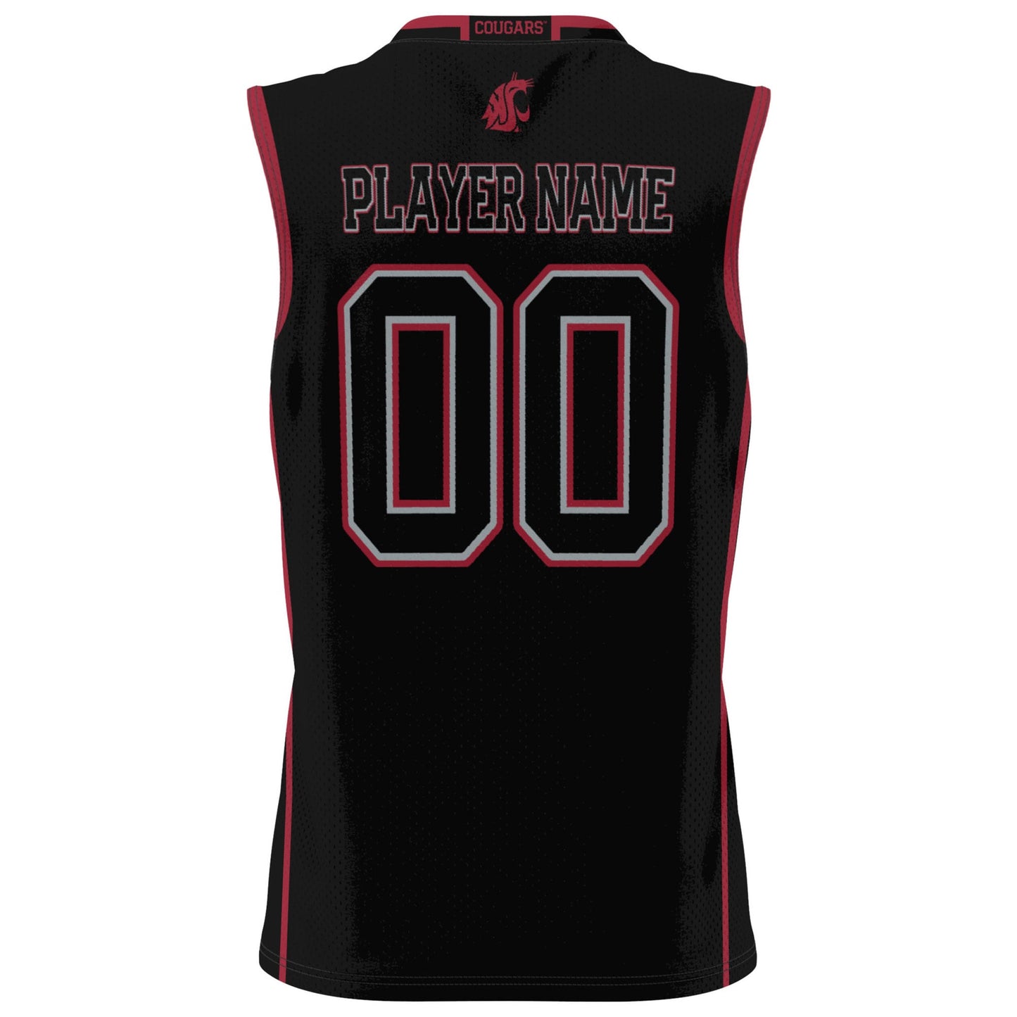 Washington State Cougars GameDay Greats Youth NIL Pick-A-Player Men's Basketball Jersey - Black