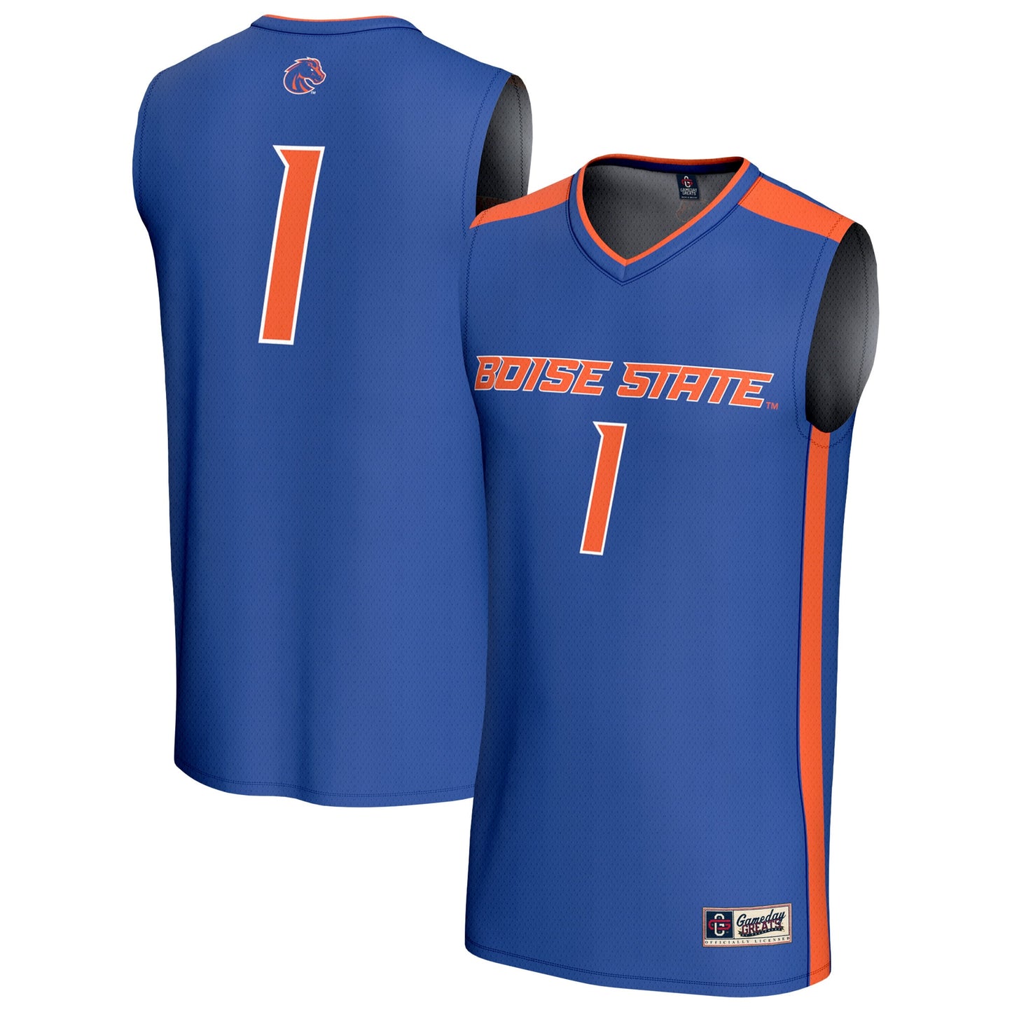 Boise State Broncos GameDay Greats Youth Lightweight Collegiate Basketball Fashion Jersey - White