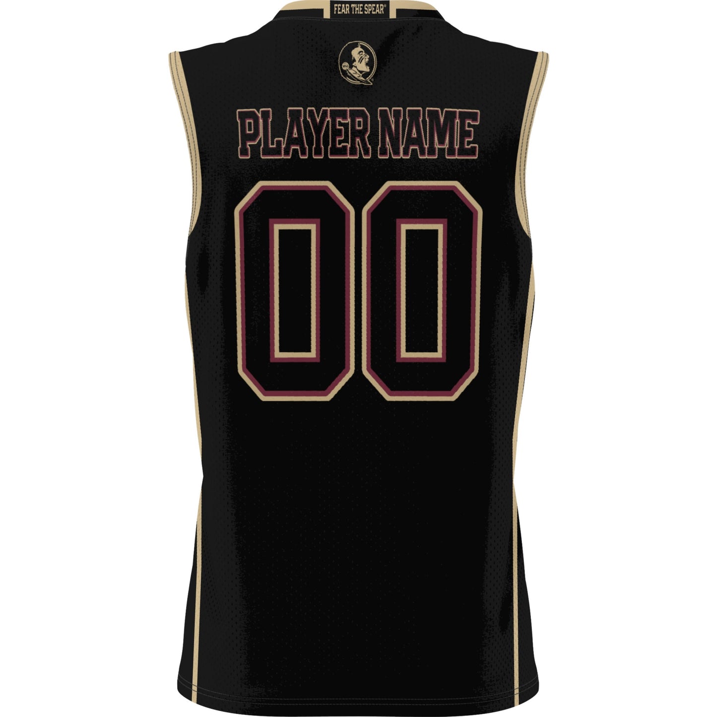Florida State Seminoles GameDay Greats Youth NIL Pick-A-Player Lightweight Women's Basketball Jersey - Black