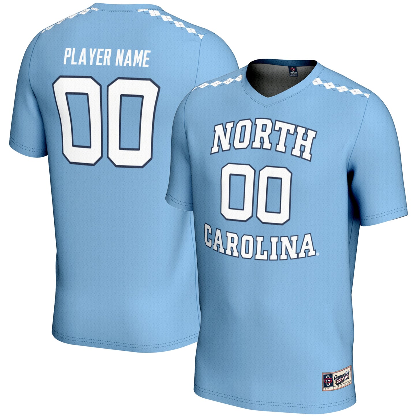 North Carolina Tar Heels GameDay Greats Youth NIL Pick-A-Player Women's Lacrosse Lightweight Jersey - White