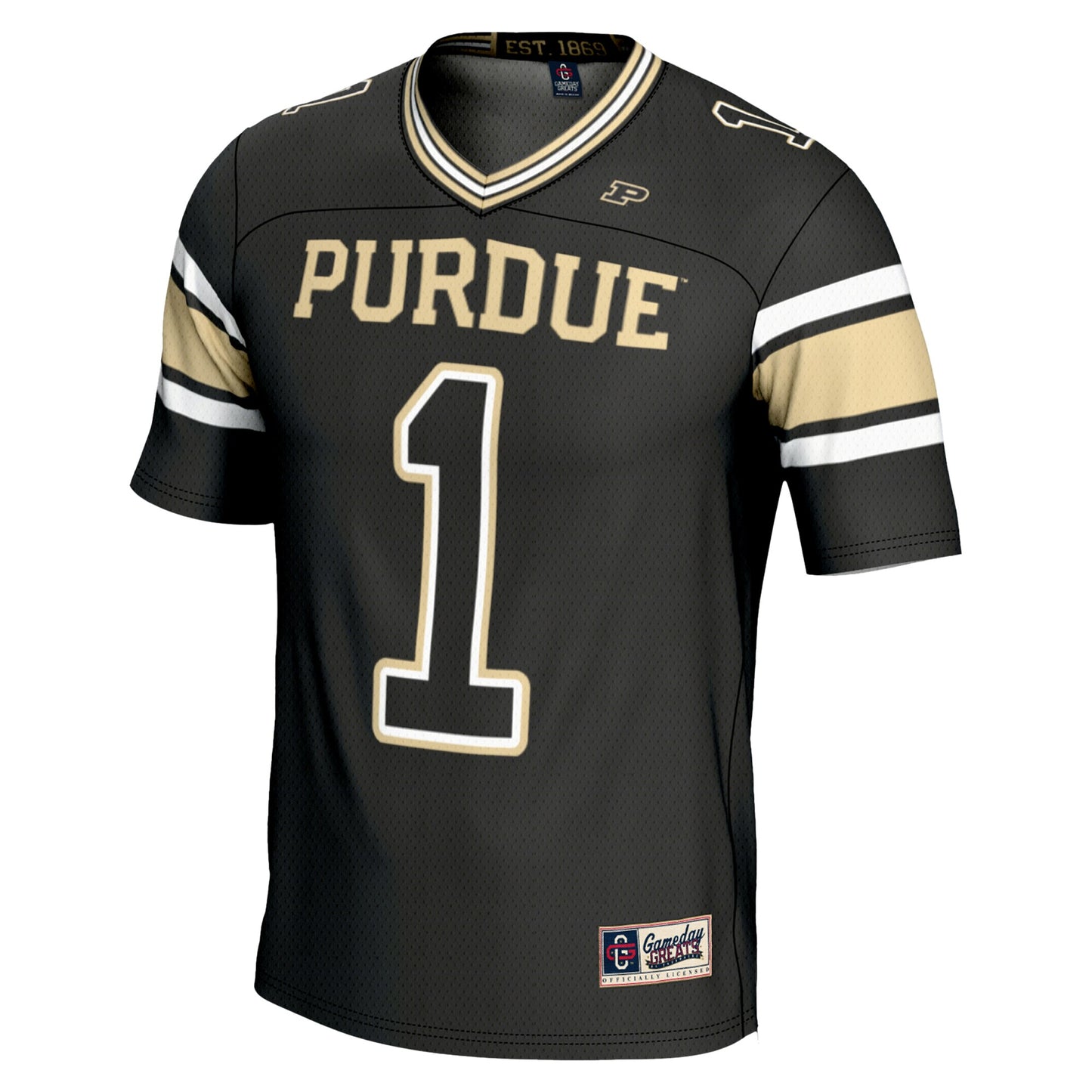 #1 Purdue Boilermakers GameDay Greats Youth Endzone Football Jersey - White
