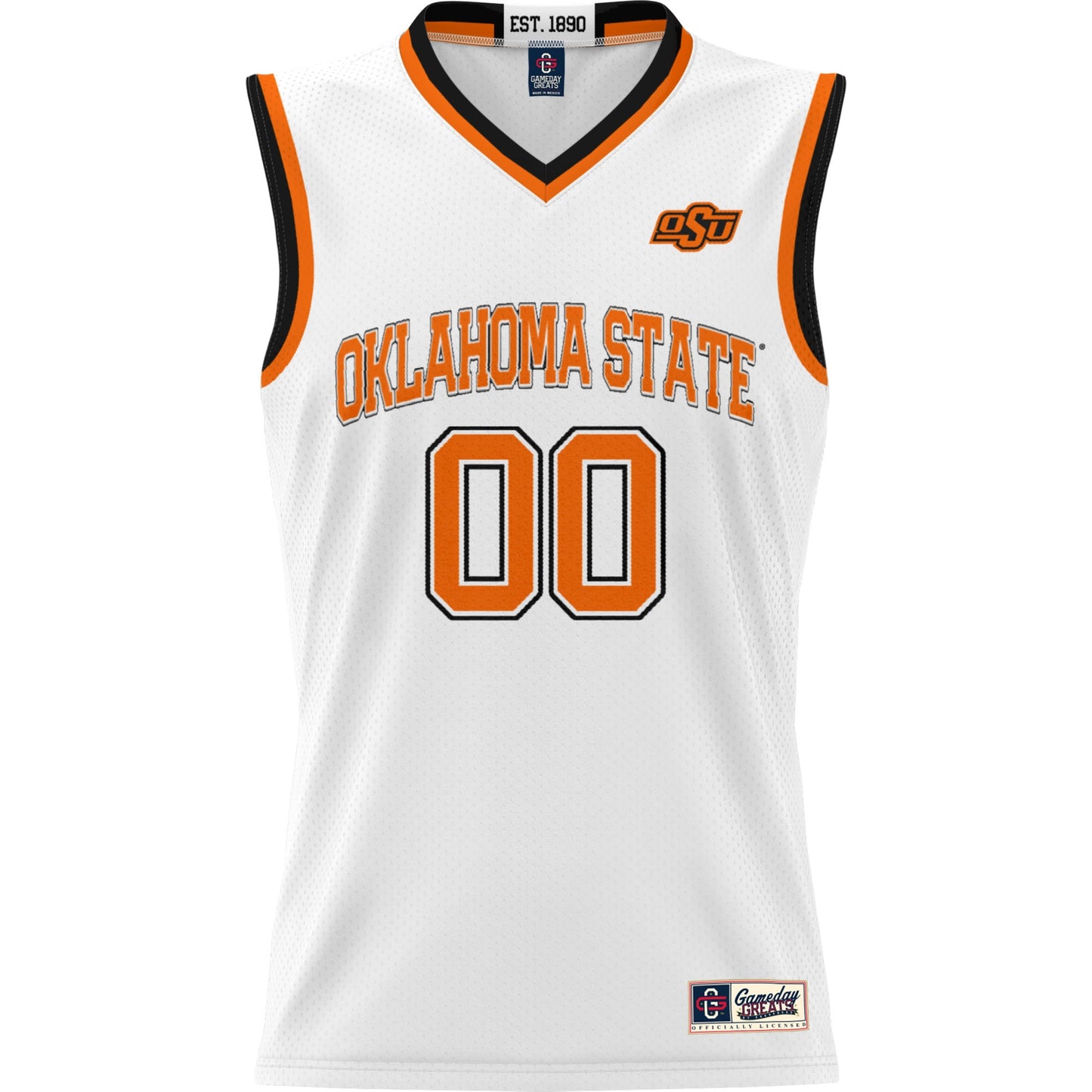 Oklahoma State Cowboys GameDay Greats Youth NIL Pick-A-Player Lightweight Women's Basketball Jersey - White