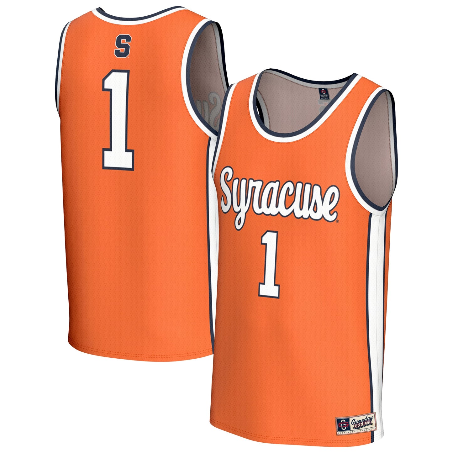 Syracuse Orange GameDay Greats Youth Lightweight Collegiate Basketball Fashion Jersey - White