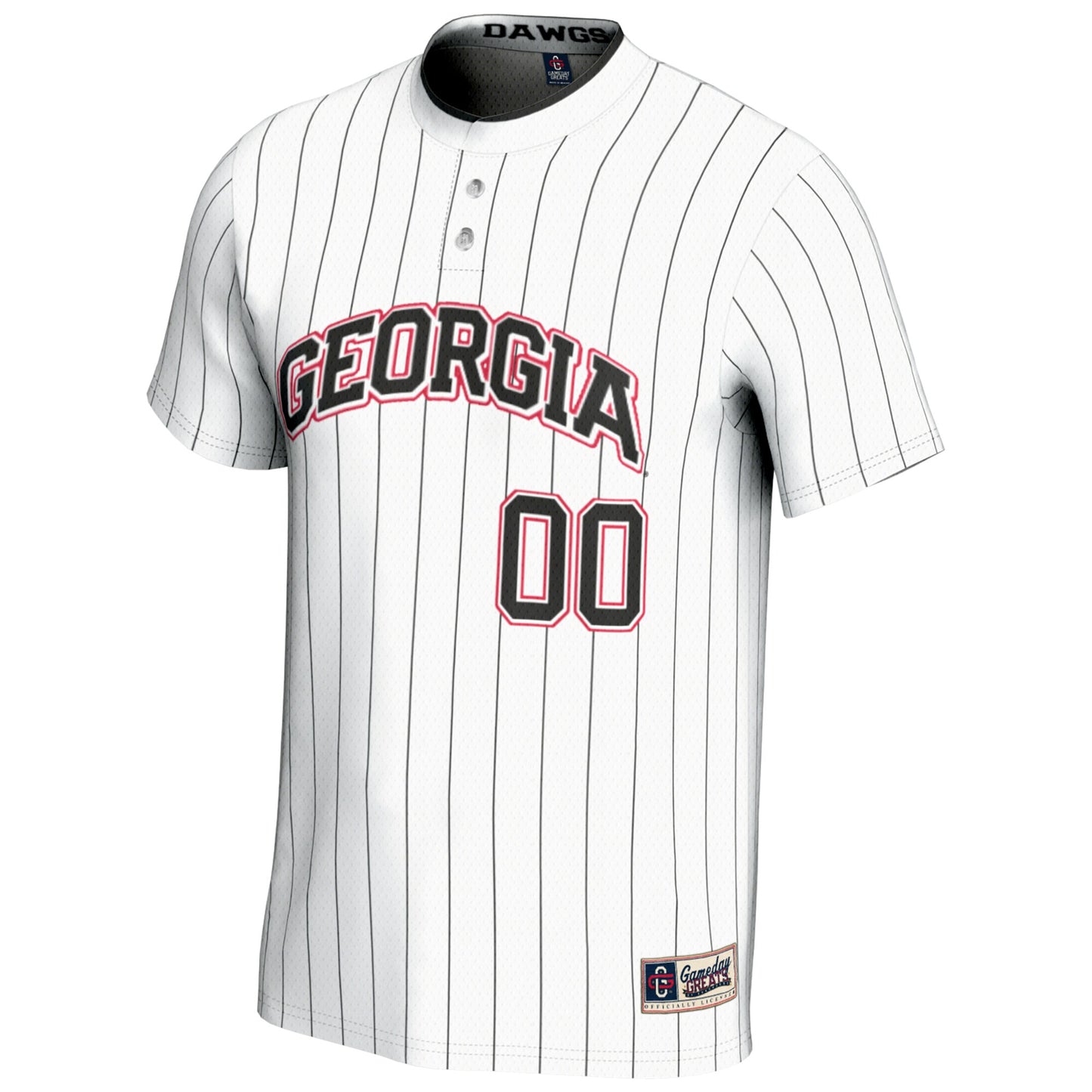 Georgia Bulldogs GameDay Greats Youth NIL Pick-A-Player Lightweight Softball Jersey - White