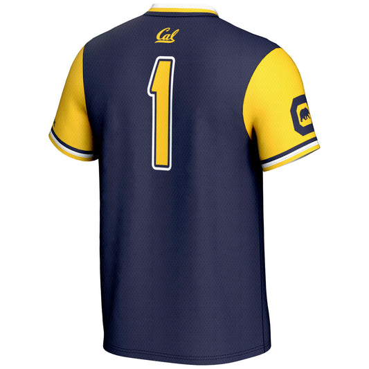 #1 Cal Bears GameDay Greats Youth Lightweight Softball Jersey - Navy