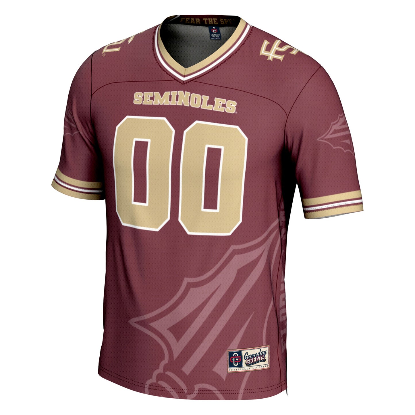 Florida State Seminoles GameDay Greats Youth Icon Print NIL Pick-A-Player Football Jersey - Garnet