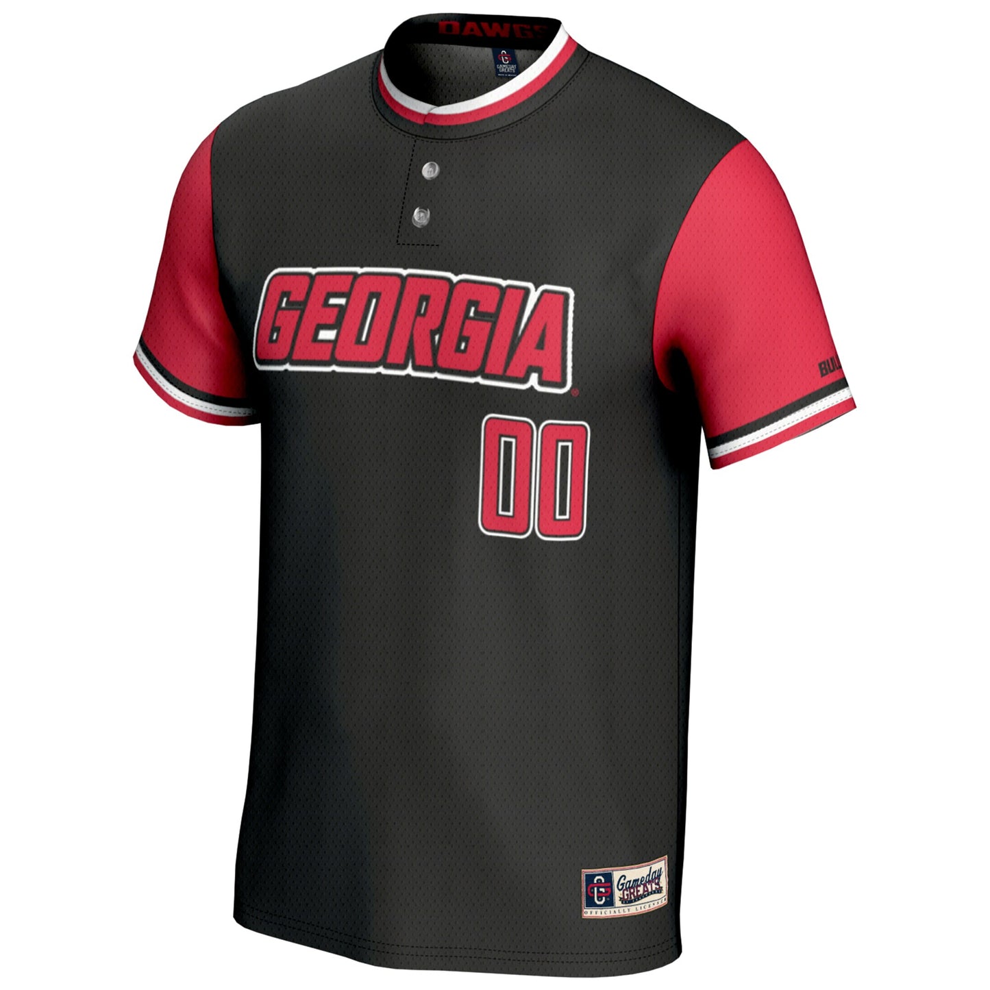 Georgia Bulldogs GameDay Greats Youth NIL Pick-A-Player Lightweight Softball Jersey - White