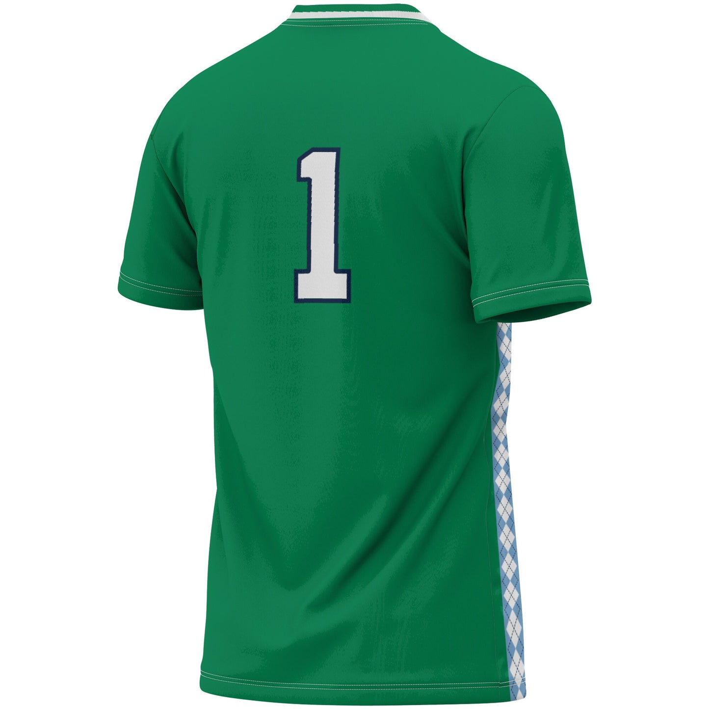 #1 North Carolina Tar Heels GameDay Greats Unisex Women's Soccer Lightweight Fashion Goalie Jersey - Green