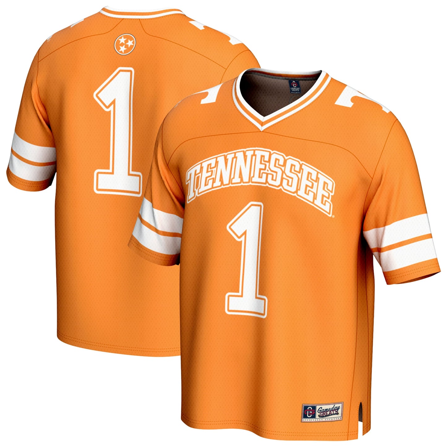 #1 Tennessee Volunteers GameDay Greats Youth Lightweight Collegiate Football Fashion Jersey - Tennessee Orange