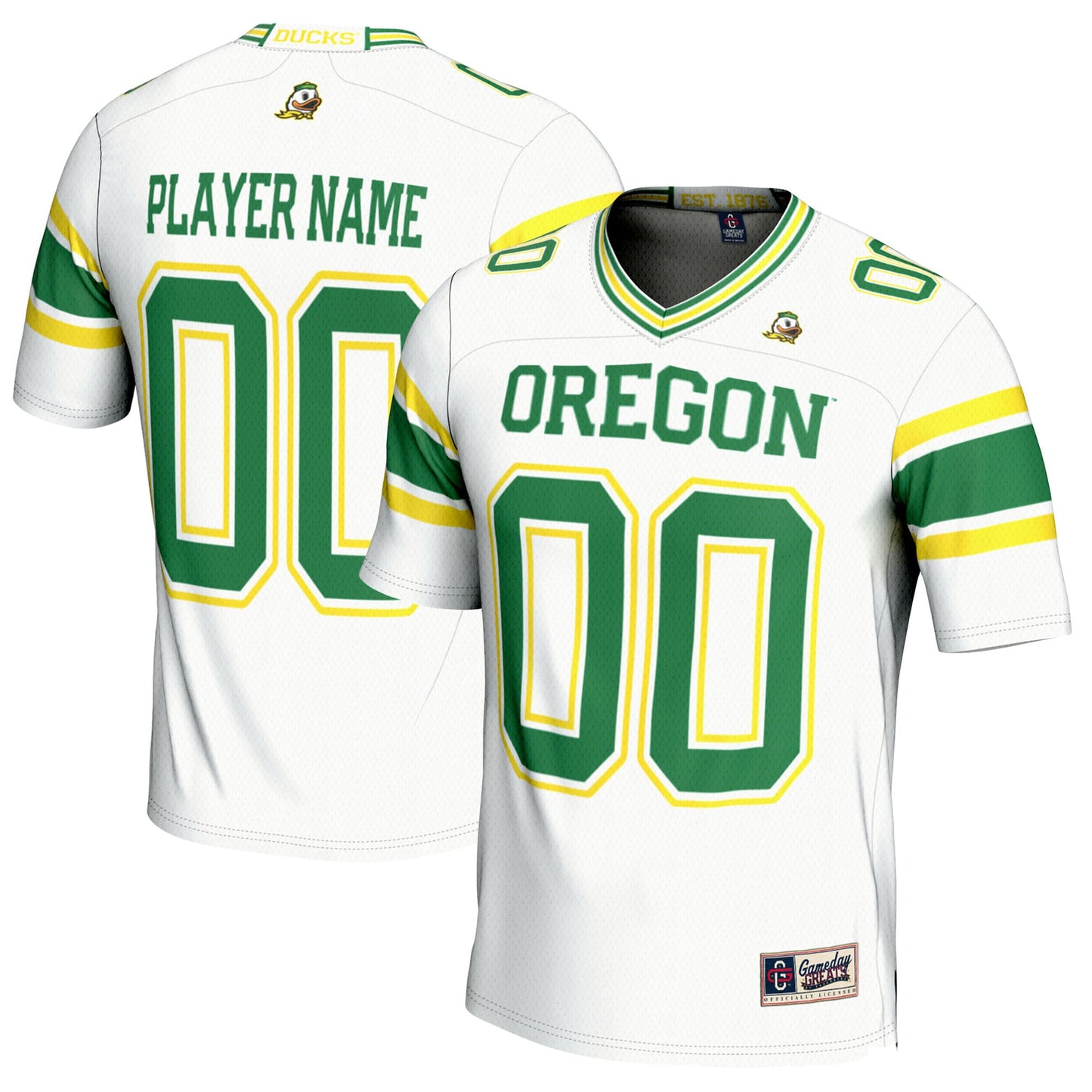 Oregon Ducks GameDay Greats Youth NIL Pick-A-Player Football Jersey - Black