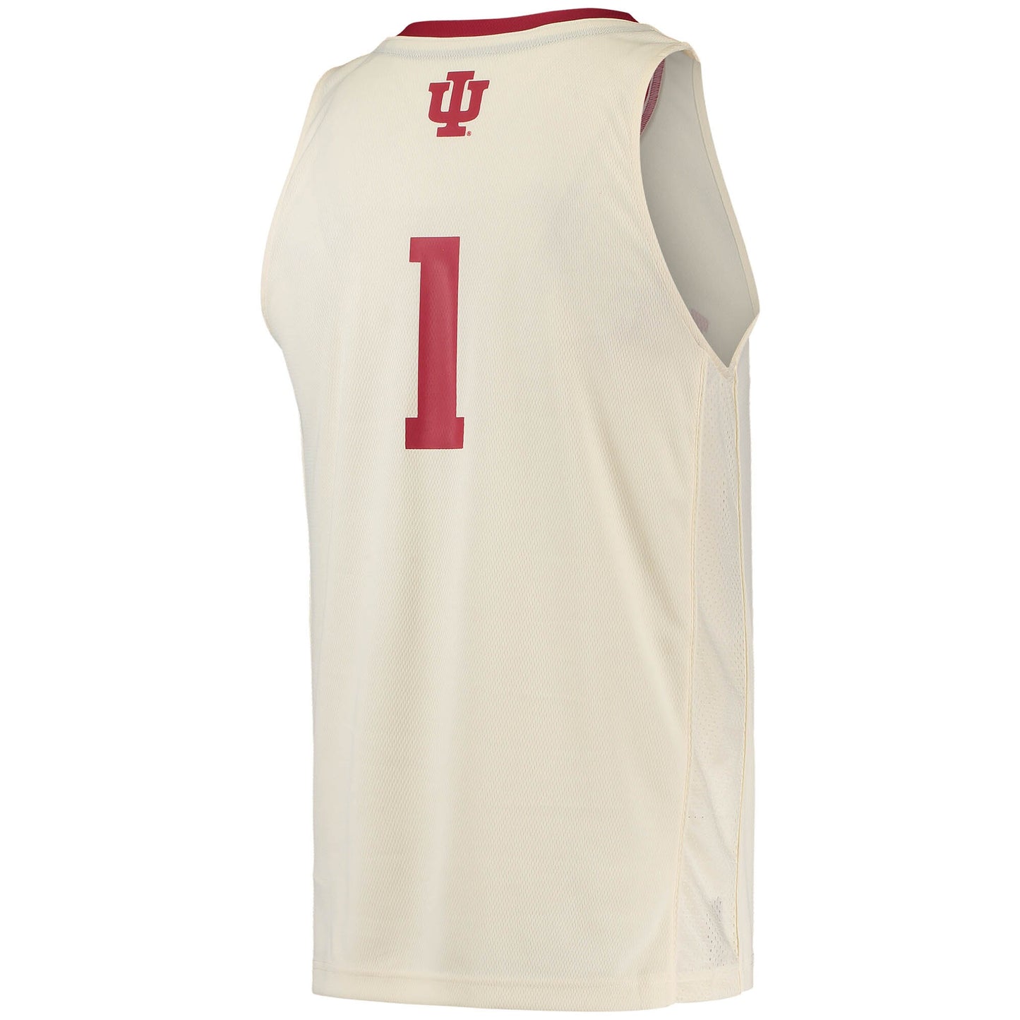#1 Indiana Hoosiers adidas Swingman Team Basketball Jersey - White