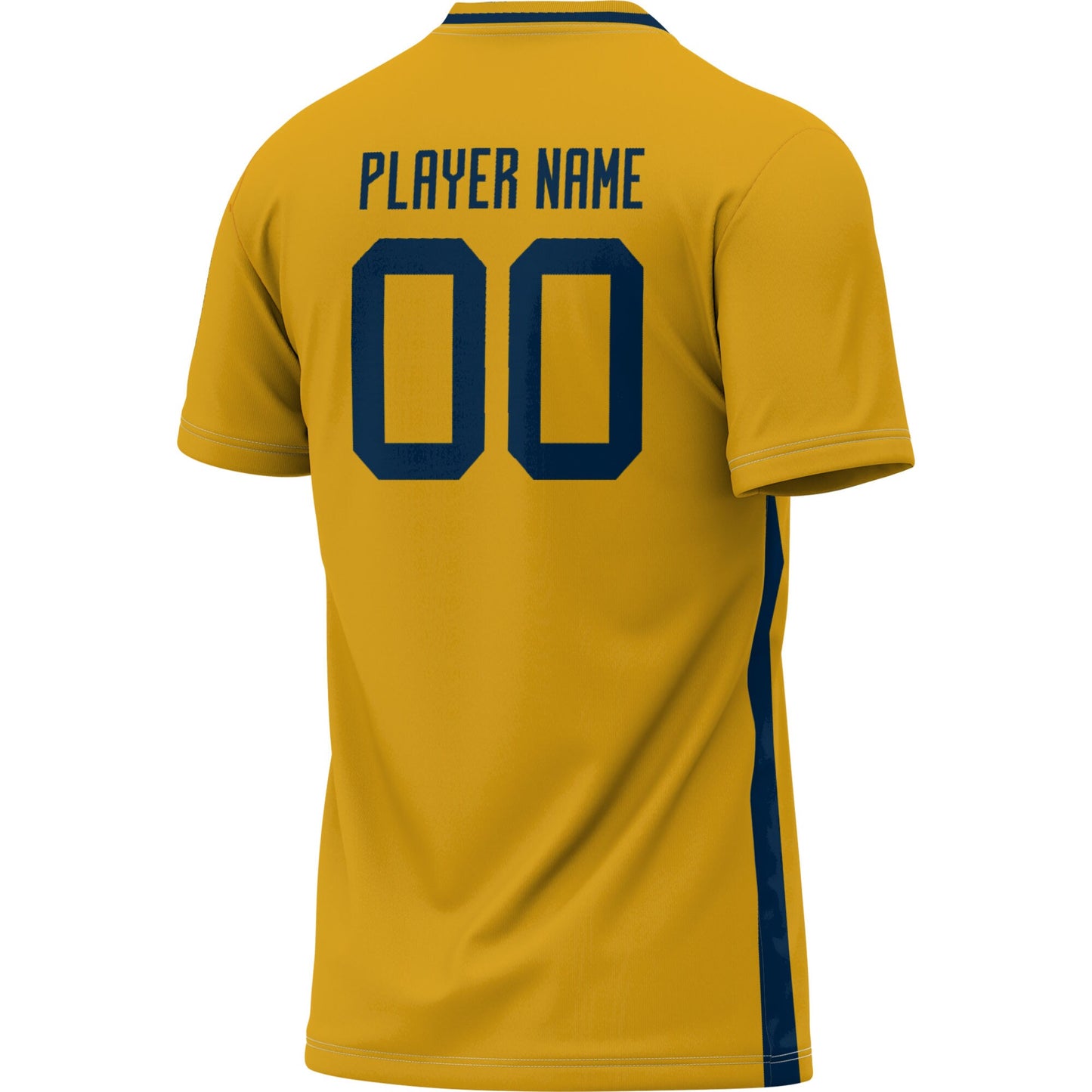 West Virginia Mountaineers GameDay Greats Youth Pick-A-Player NIL Lightweight Soccer Jersey - Navy