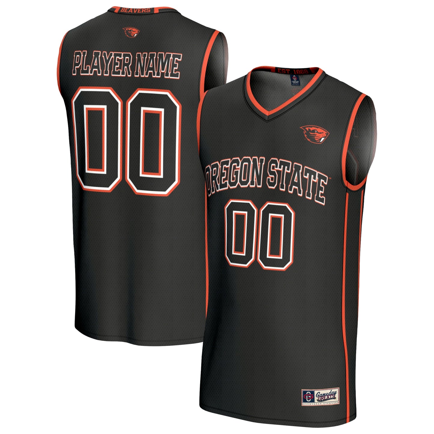 Oregon State Beavers GameDay Greats Youth Lightweight Collegiate Men's Basketball NIL Pick-A-Player Fashion Jersey - White