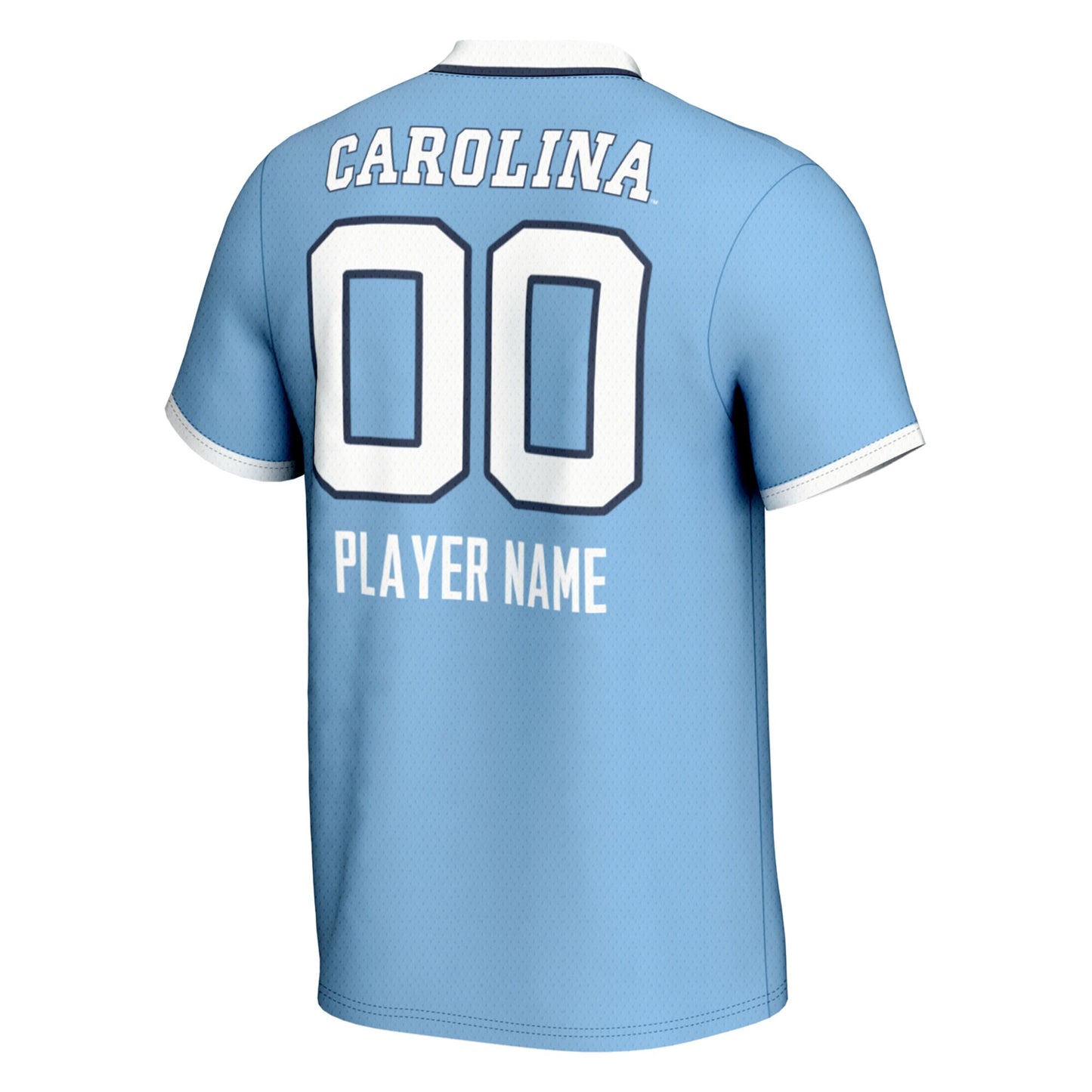 North Carolina Tar Heels GameDay Greats Youth NIL Pick-A-Player Lightweight Softball Mascot Jersey - Carolina Blue