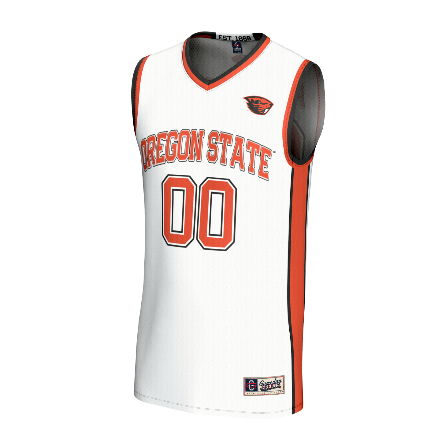 Oregon State Beavers GameDay Greats Youth Lightweight Collegiate Men's Basketball NIL Pick-A-Player Fashion Jersey - White