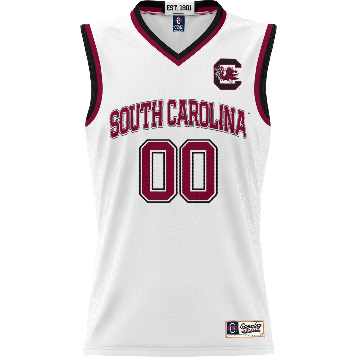 South Carolina Gamecocks GameDay Greats Youth NIL Pick-A-Player Lightweight Women's Basketball Jersey - White