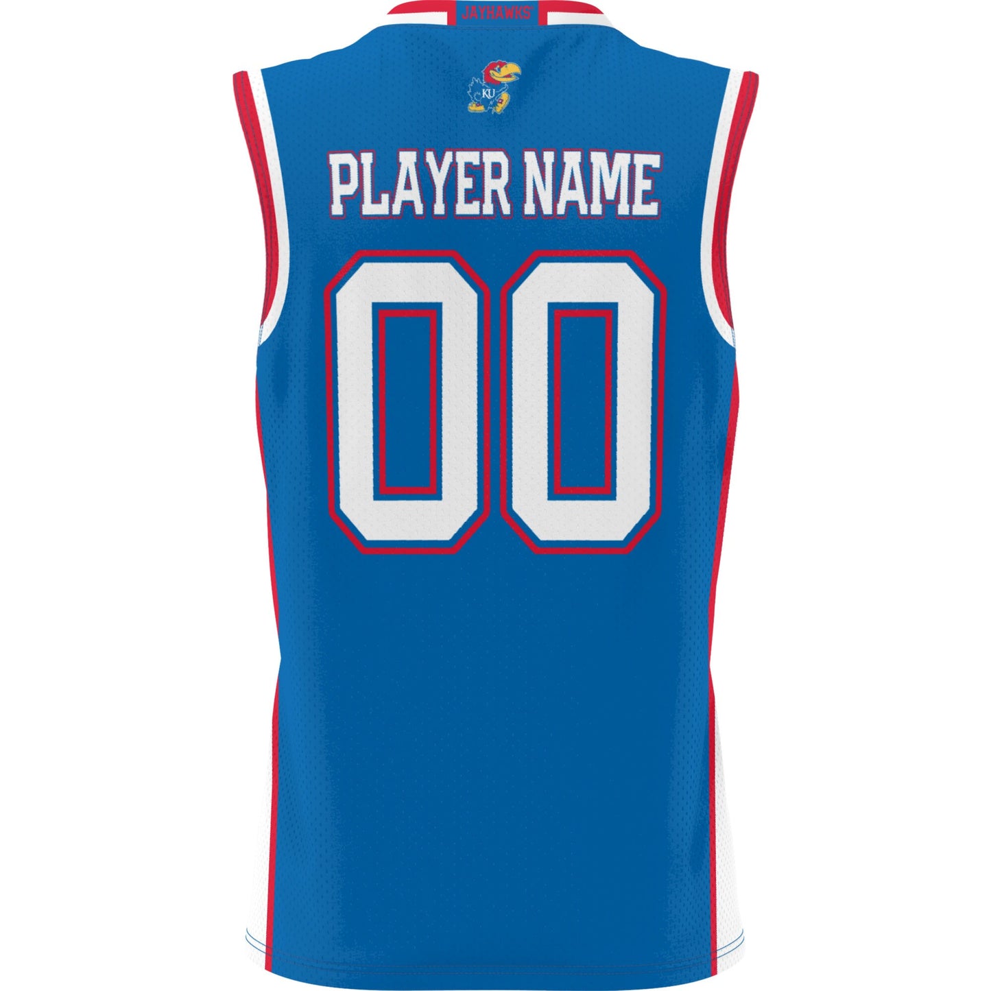 Kansas Jayhawks GameDay Greats  Lightweight NIL Pick-A-Player Men's Basketball Jersey - White