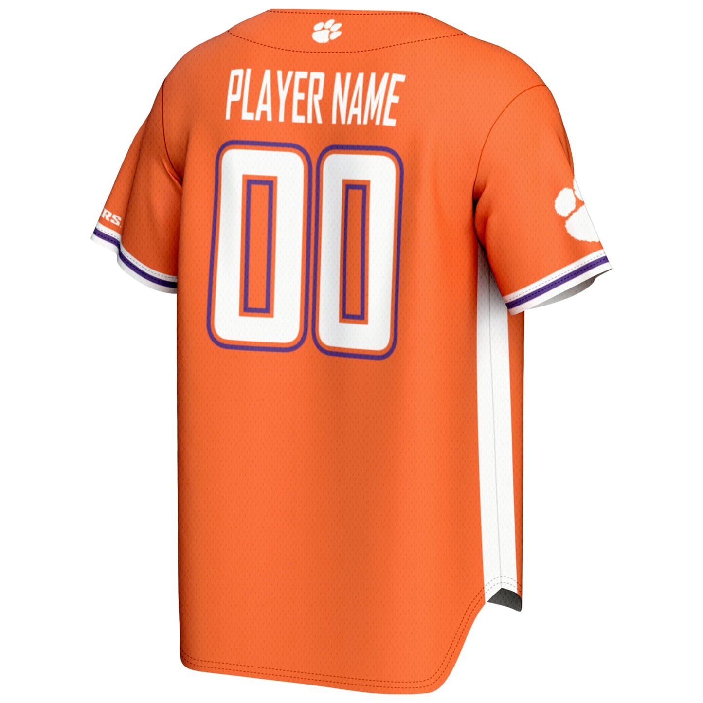 Clemson Tigers GameDay Greats Youth NIL Pick-A-Player Lightweight Baseball Jersey - Purple
