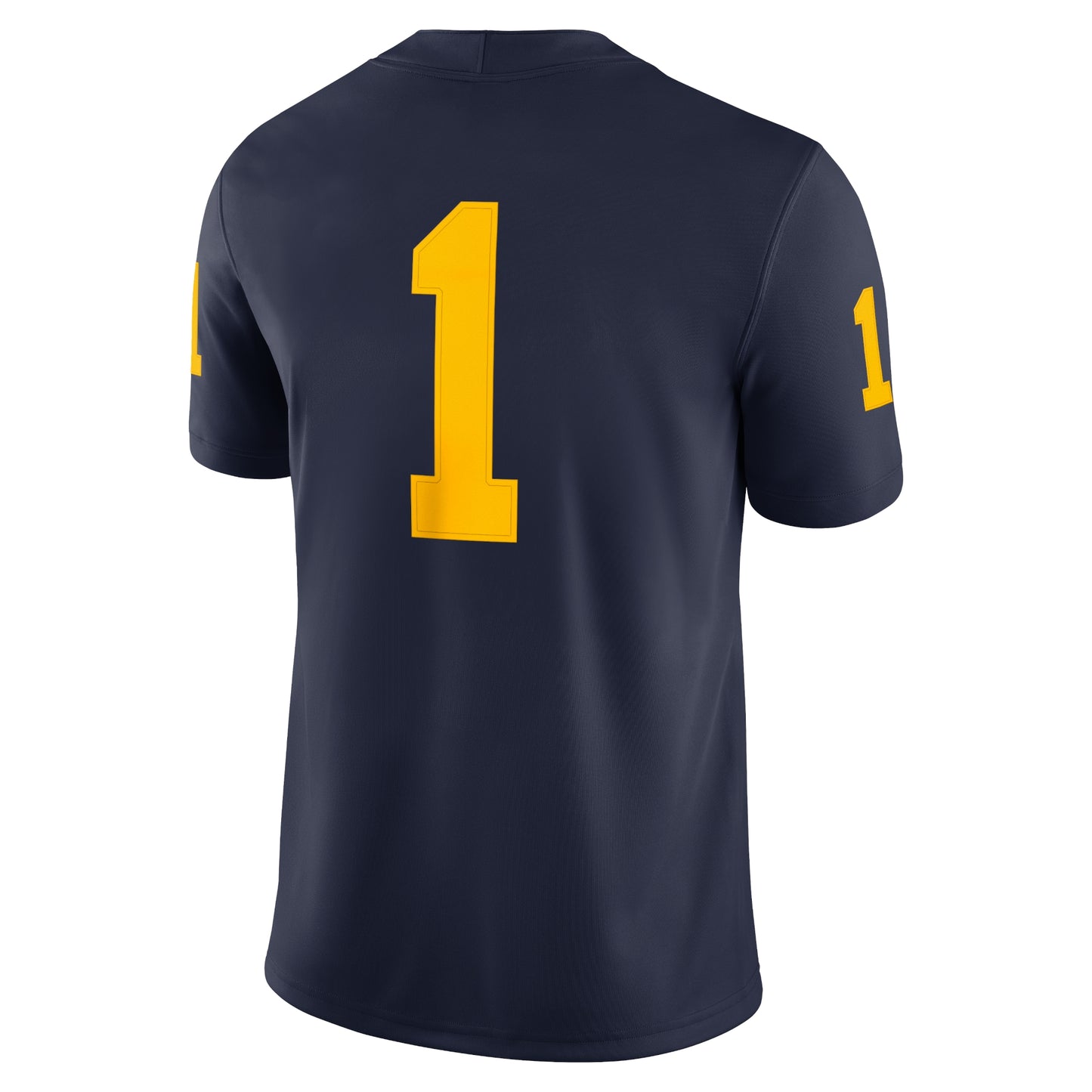 #1 Michigan Wolverines Jordan Brand Game Jersey - White