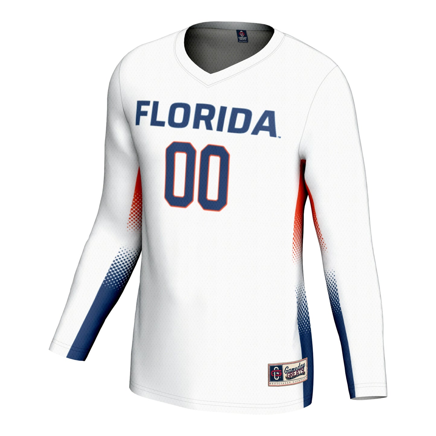 Florida Gators GameDay Greats Unisex NIL Lightweight Volleyball Jersey - White