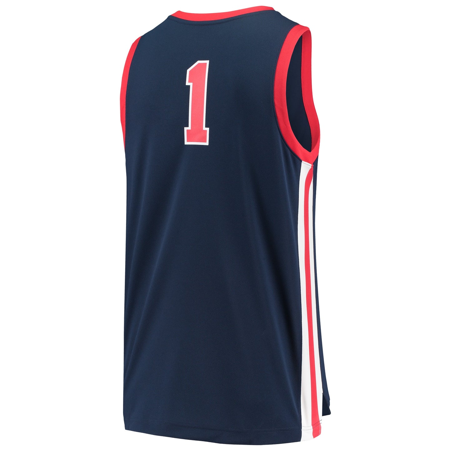 #1 Ole Miss Rebels Nike Replica Basketball Jersey - Navy