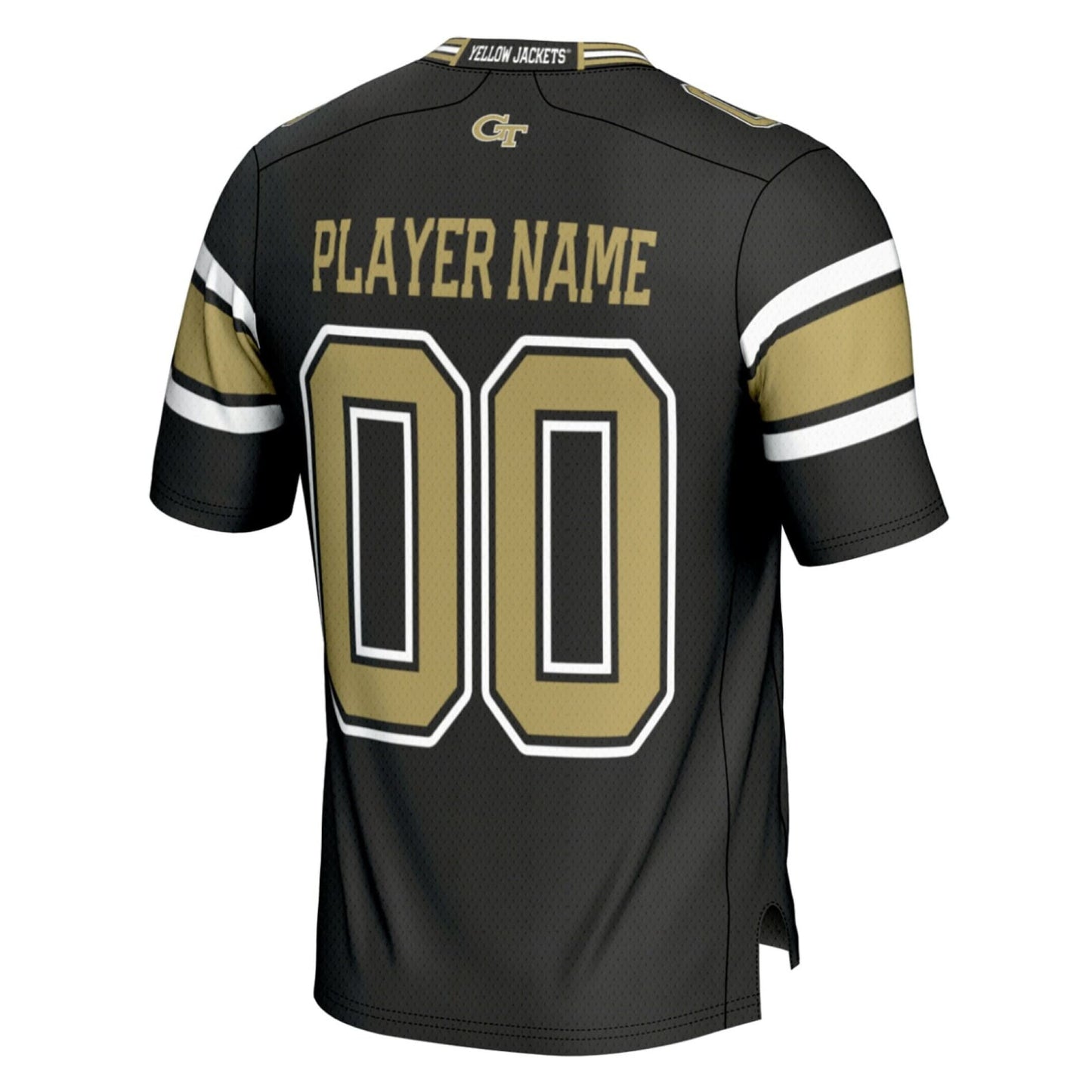 Georgia Tech Yellow Jackets GameDay Greats Unisex NIL Pick-A-Player Football Fashion Jersey - Black