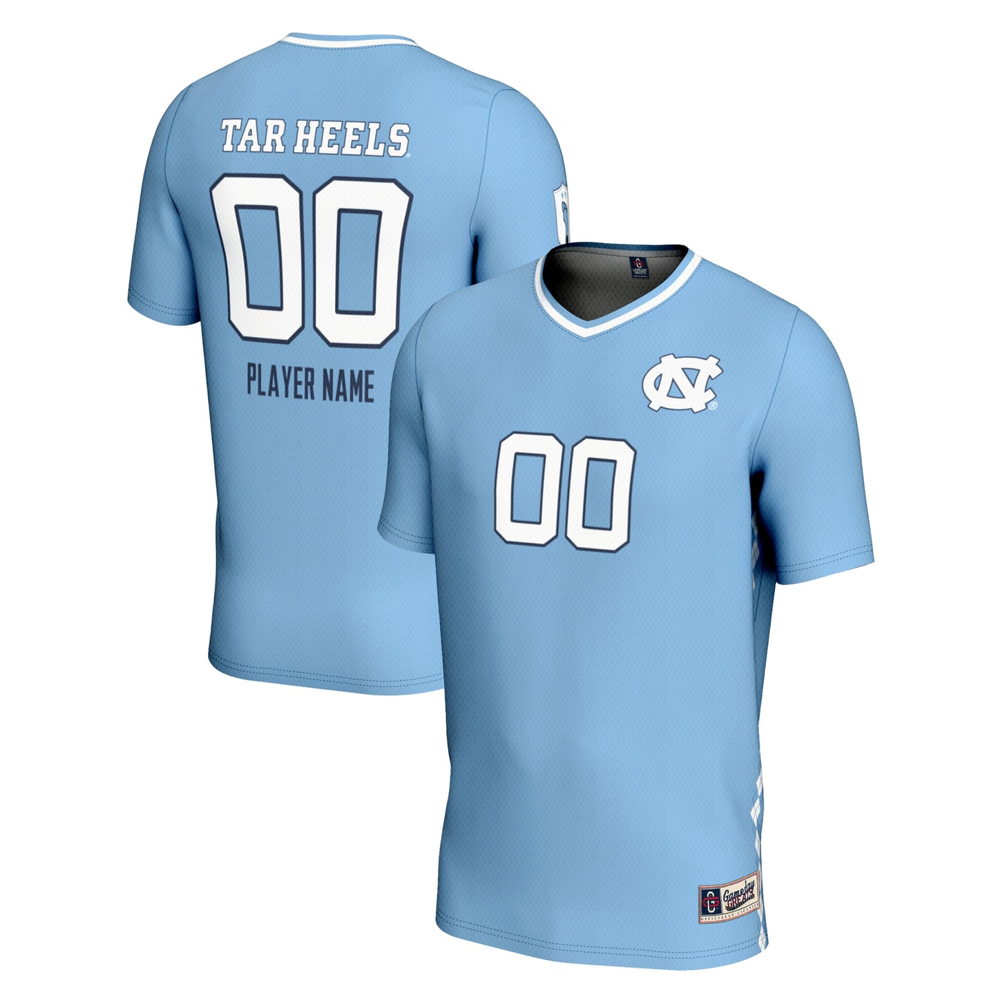 North Carolina Tar Heels GameDay Greats Youth NIL Pick-A-Player Lightweight Men's Soccer Jersey - Navy